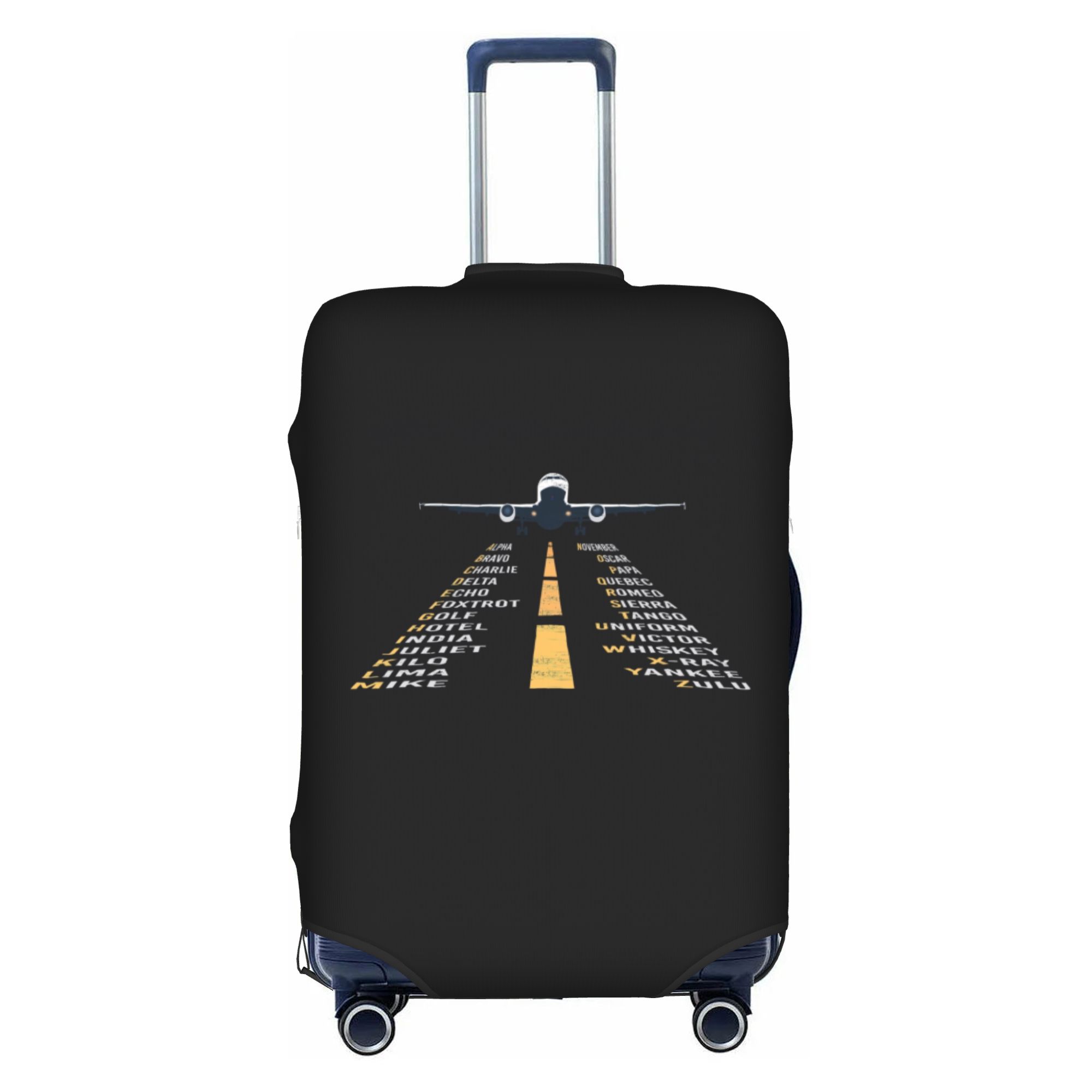Travel Accessories Plane - Phonetic Alphabet Pilot Cadet Airplane Art