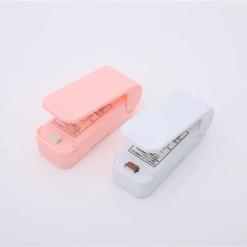 Travel Kitchen Accessories - Household Mini Hand Press Bag Sealer,