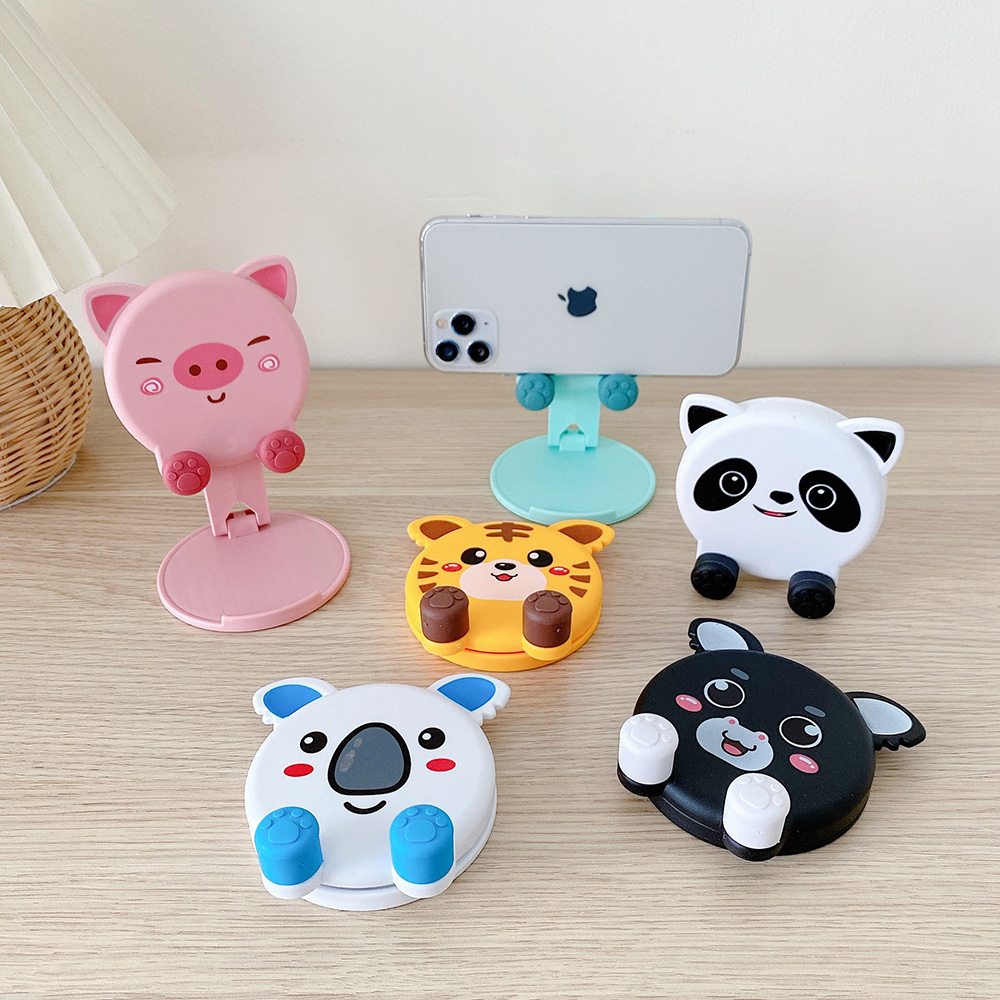 Cute Animal Desktop Phone Stan - Travel Accessories Online ulasan dan harga