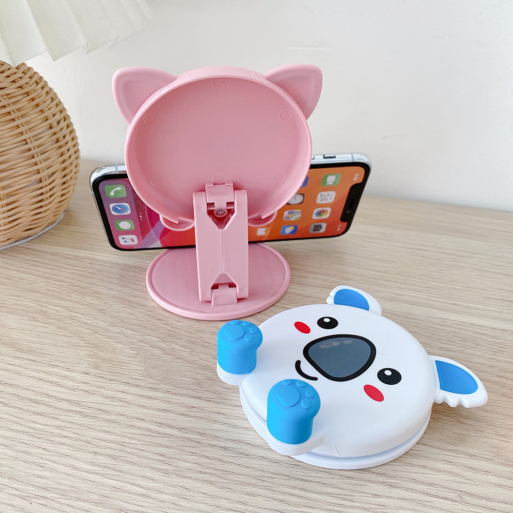 Cute Animal Desktop Phone Stan - Travel Accessories Online ulasan dan harga