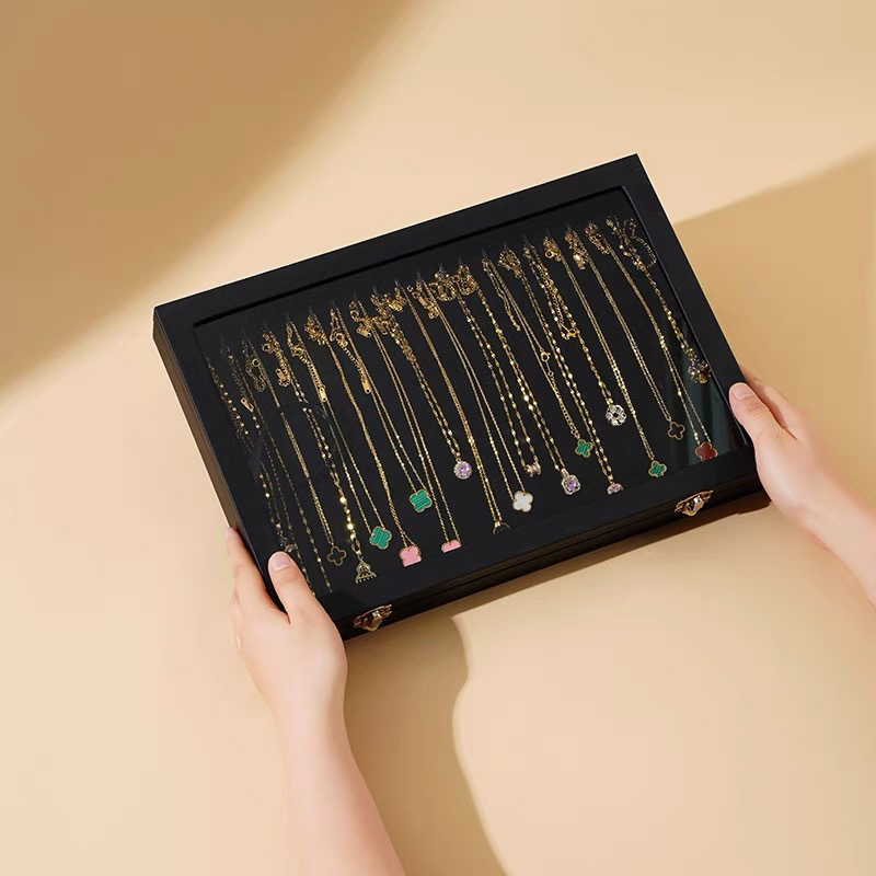 Wood Jewelry Box For Wedding M - Travel Accessories Jewelry ulasan dan harga