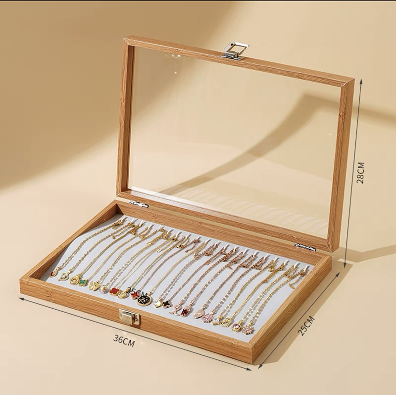 Wood Jewelry Box For Wedding M - Travel Accessories Jewelry ulasan dan harga