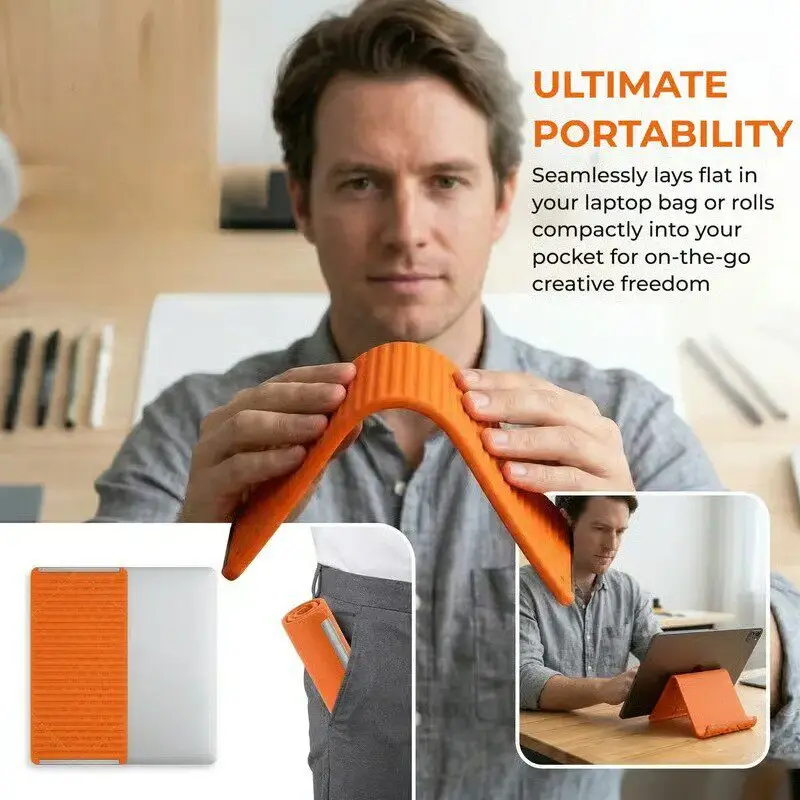 Silicone Foldable Phone Stand  - Travel Accessories Apple ulasan dan harga