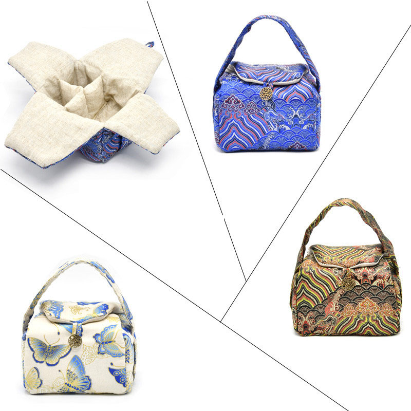 Vintage Teaware Storage Bag Ac - Travel Accessories Jewelry ulasan dan harga