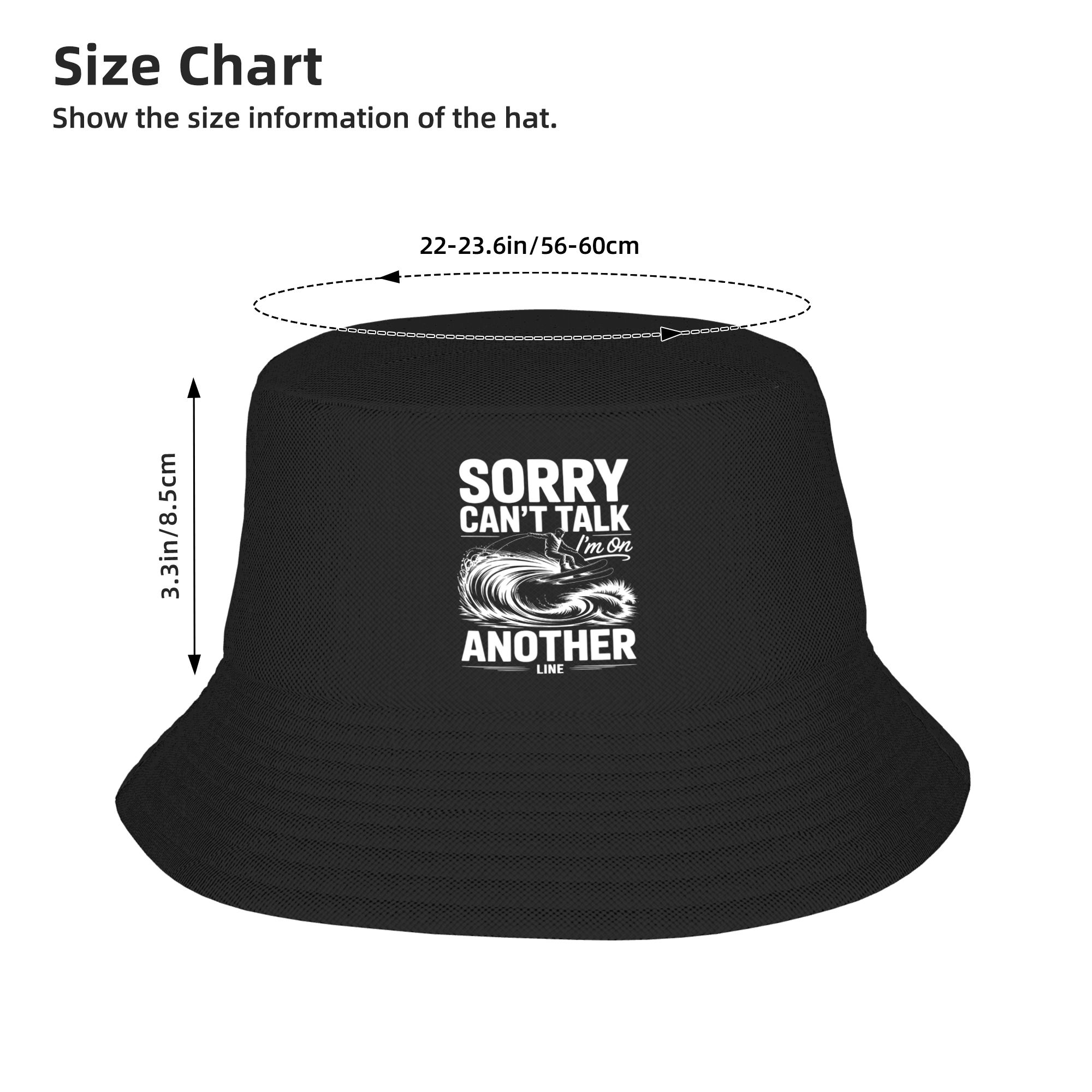 Girls Cute Bucket Hats  Sorry  - Travel Accessories Online ulasan dan harga