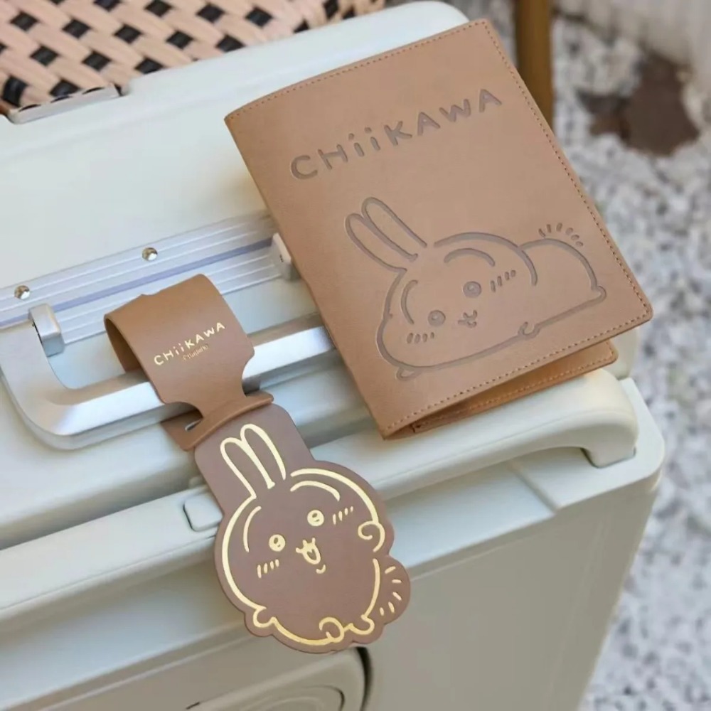 Kawaii Leather Luggage Tag Gol - Travel Accessories In Japan ulasan dan harga