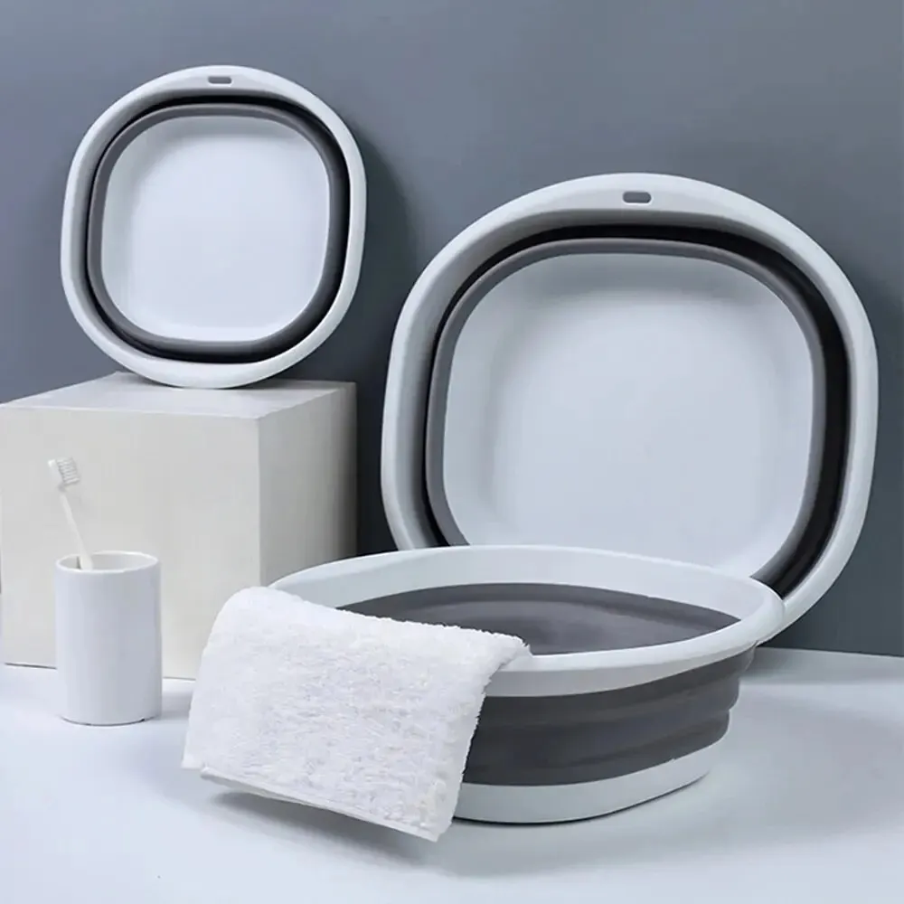 Plastic Folding Basins Portabl - Travel Kitchen Accessories ulasan dan harga