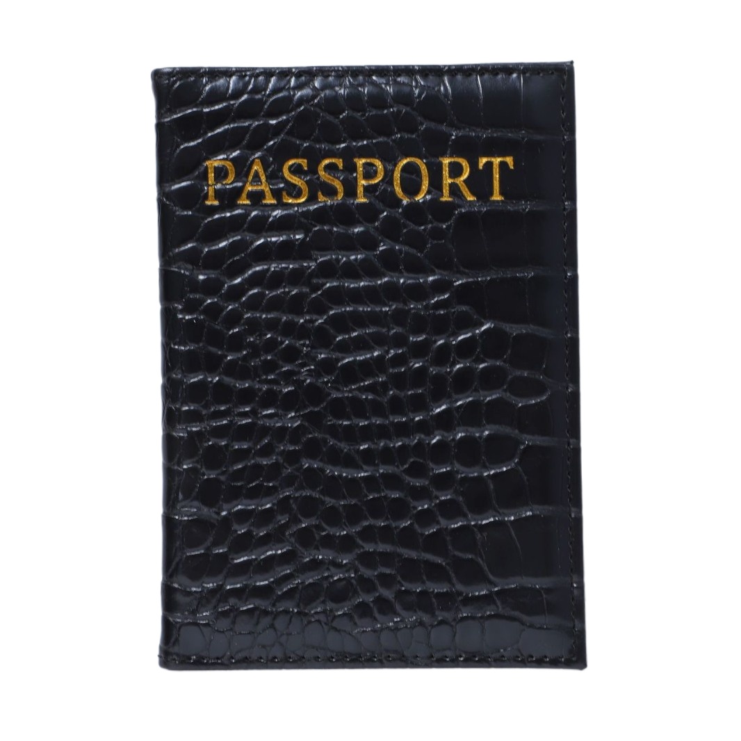 Fashion Crocodile Pattern Pass - Travel Accessories Plane ulasan dan harga
