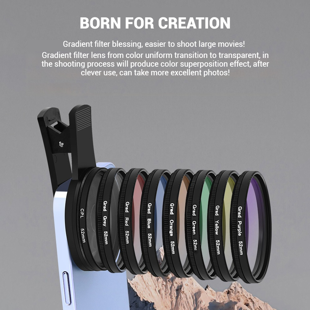 52mm Clip-On Smartphone Camera - Travel Accessories Online ulasan dan harga