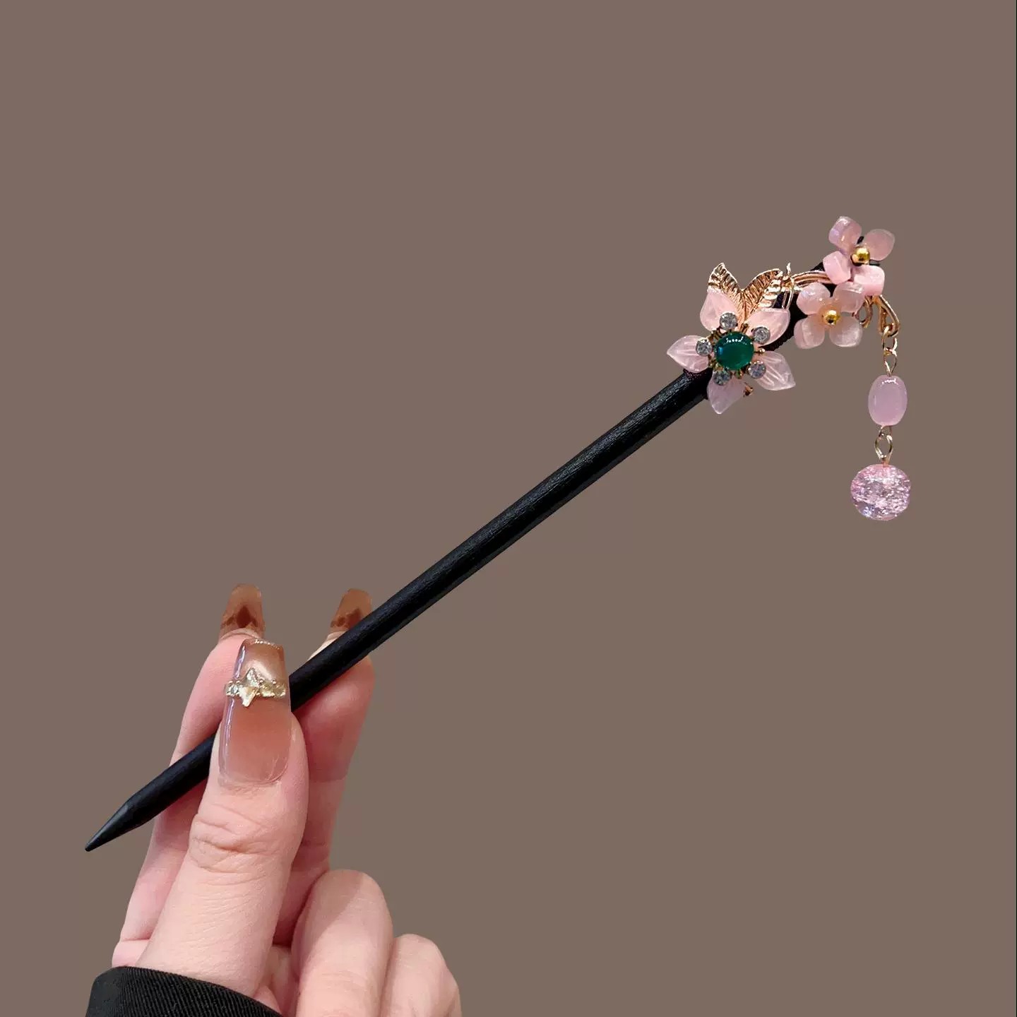 Antique Wooden Hairpin Women's - Travel Accessories Jewelry ulasan dan harga