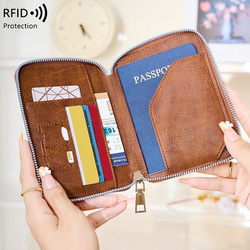 New Travel Passport Wallet Men - Travel Accessories Plane ulasan dan harga