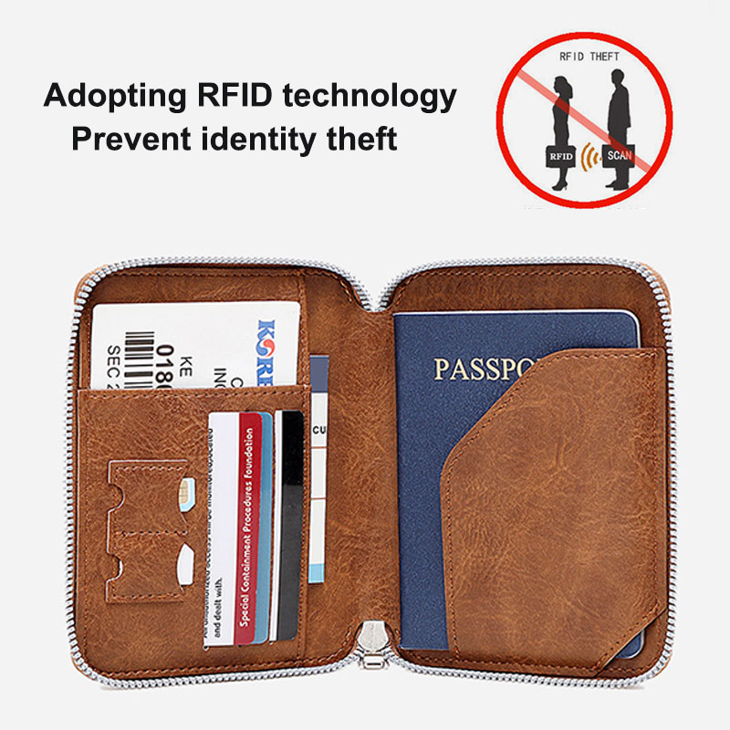 New Travel Passport Wallet Men - Travel Accessories Plane ulasan dan harga