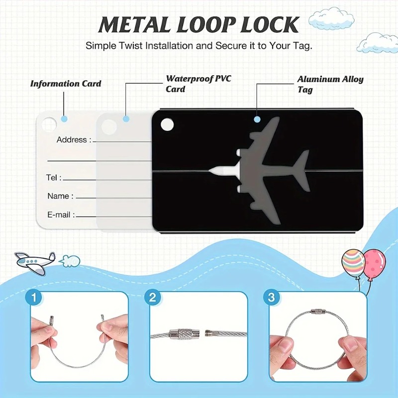 Aluminum Alloy Travel Luggage  - Travel Accessories Plane ulasan dan harga