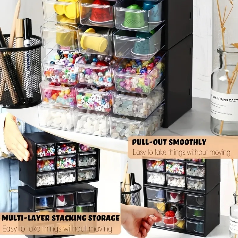 1pc Dustproof Multi-Grid Deskt - Travel Accessories Jewelry ulasan dan harga