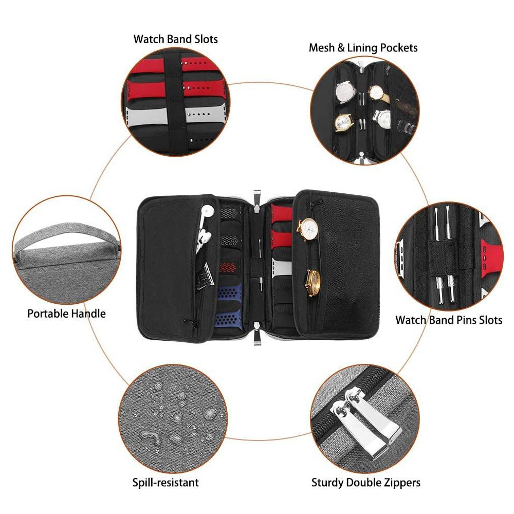 Watch Band Storage Bag Hold 20 - Travel Accessories Apple ulasan dan harga