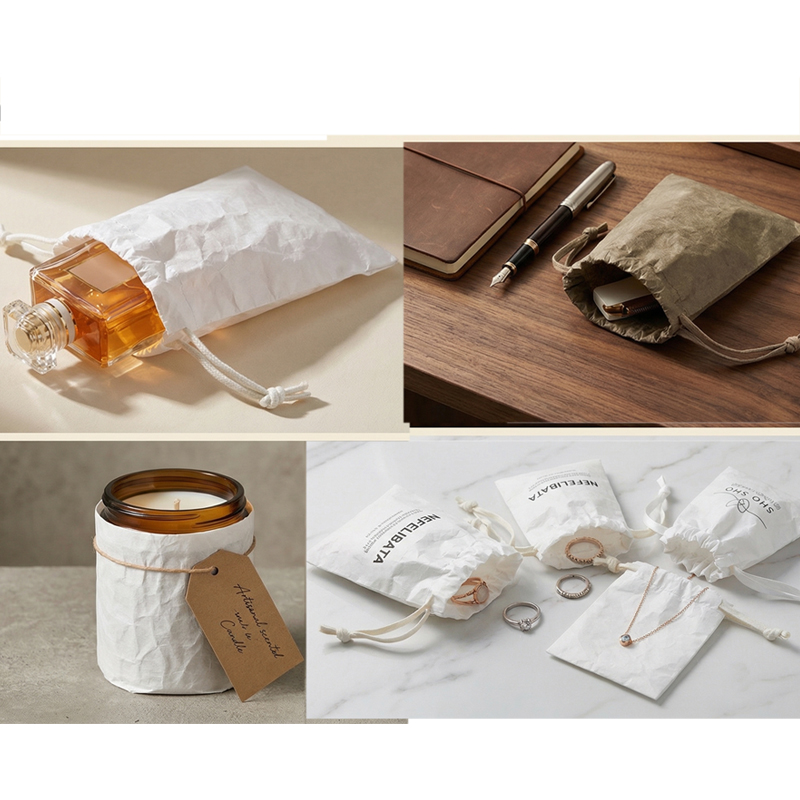 Perfume Tyvek Paper Drawstring - Travel Accessories Jewelry ulasan dan harga