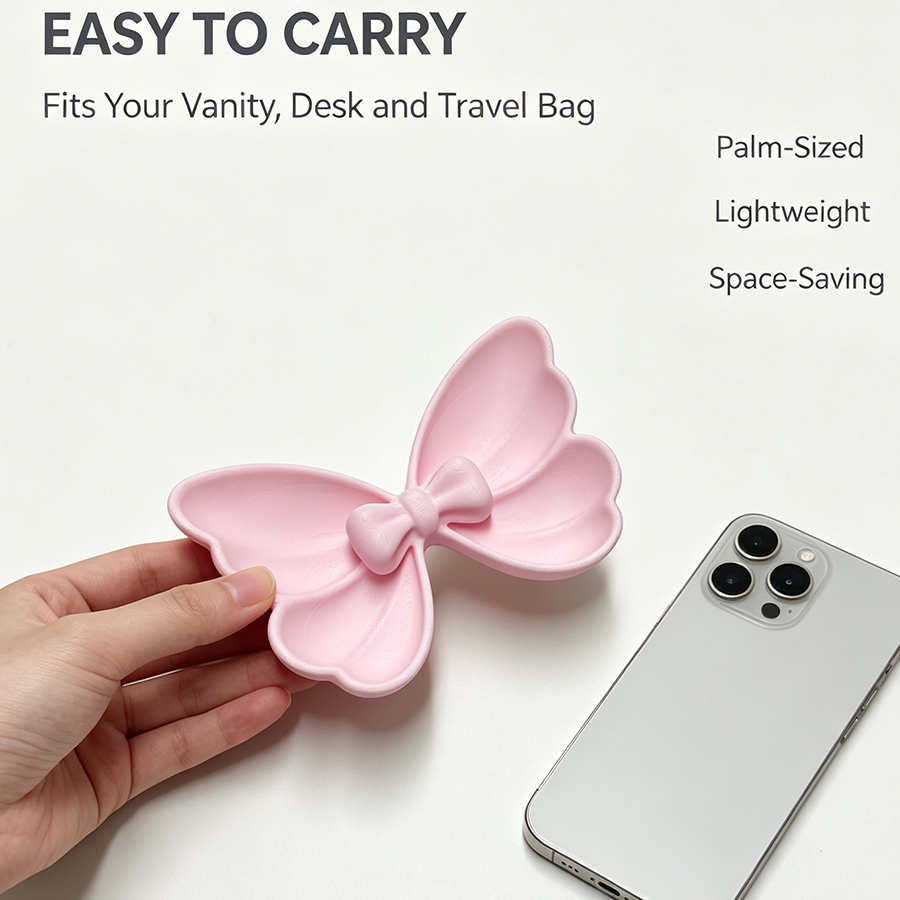2-Piece Bow-Shaped Multifuncti - Travel Accessories Jewelry ulasan dan harga