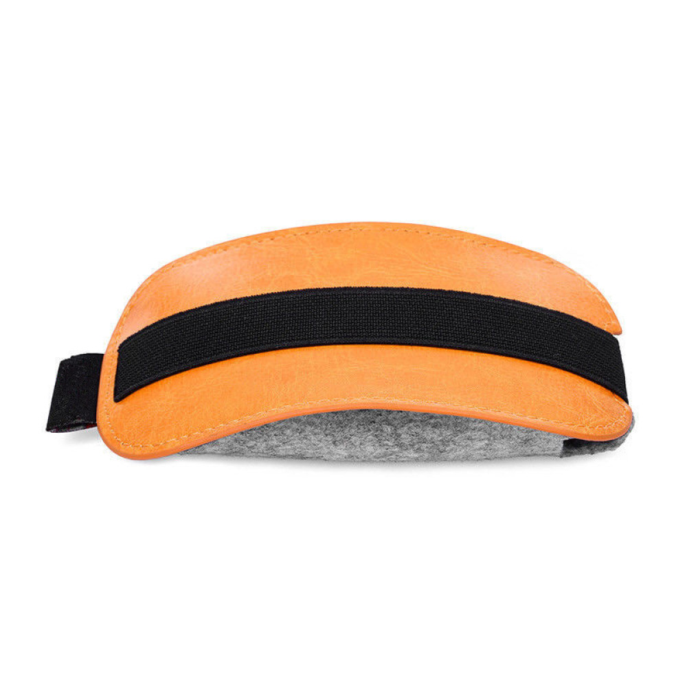 Orange PU Leather Felt Mouse P - Travel Accessories Apple ulasan dan harga