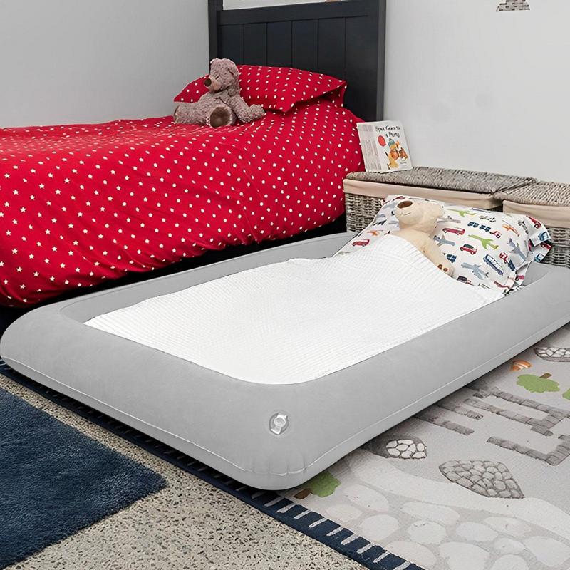 Baby Inflatable Travel Bed Air - Travel Accessories Plane ulasan dan harga