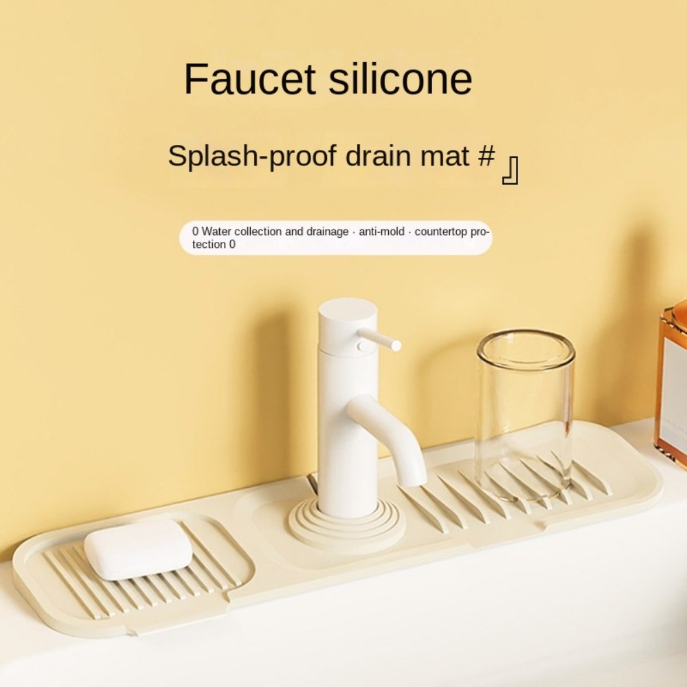 Portable Silicone Faucet Mat 3 - Travel Kitchen Accessories ulasan dan harga