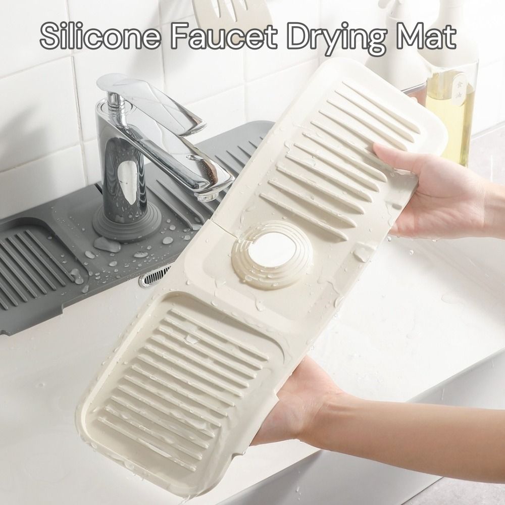 Portable Silicone Faucet Mat 3 - Travel Kitchen Accessories ulasan dan harga