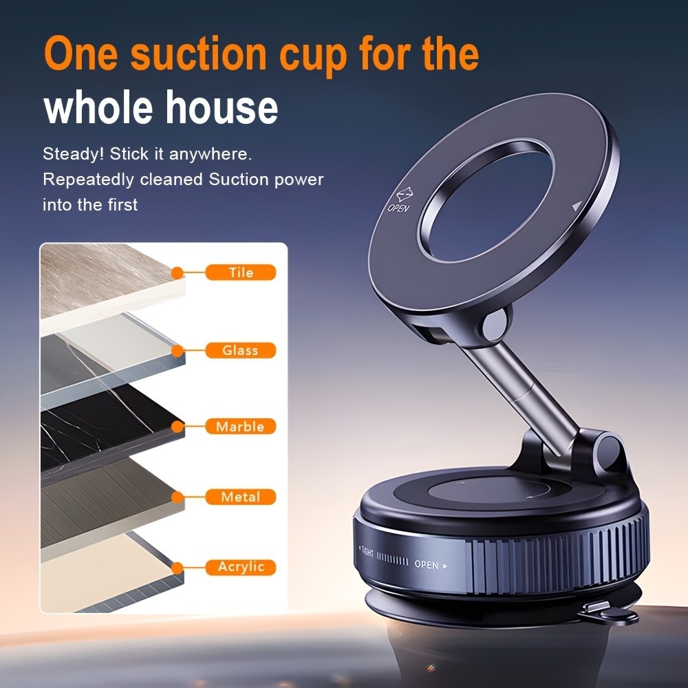 Suction Cup Magnetic Phone Hol - Travel Accessories Online ulasan dan harga